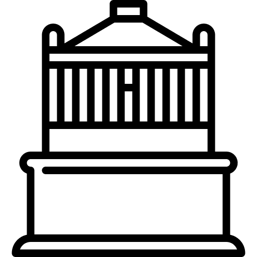 Halicarnassus mausoleum architecture and city turkey building icon