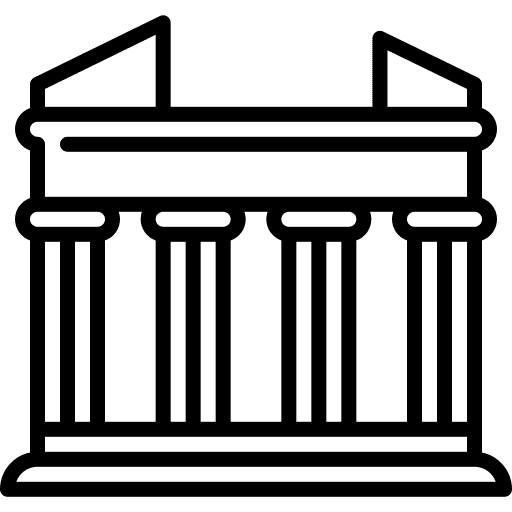 Parthenon building architectonic architecture and city icon