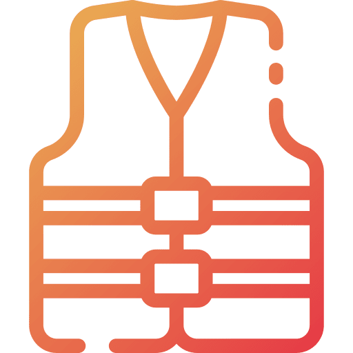 Life jacket life jacket work labour day icon