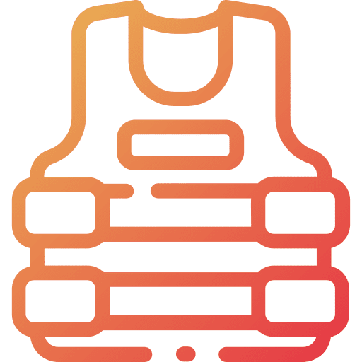 Bulletproof vest bulletproof protector vest protective icon Bulletproof vest bulletproof protector vest protective icon