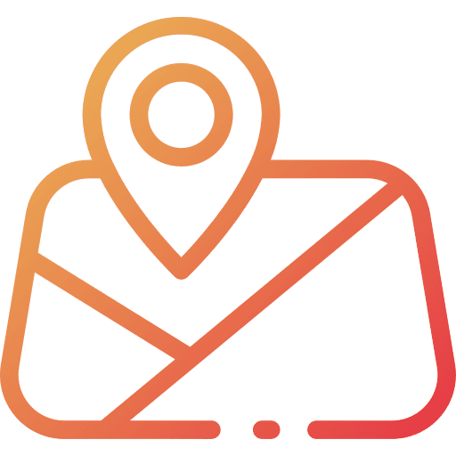 Gps maps and location street map position icon Gps maps and location street map position icon