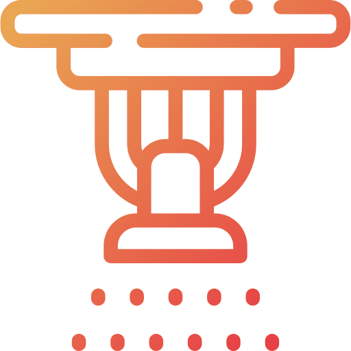 Sprinkler extinguisher water sprinklers icon Sprinkler extinguisher water sprinklers icon