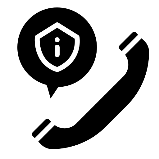 Contact info contact info calling protection icon Contact info contact info calling protection icon