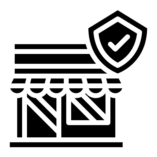 Protection security policy store icon Protection security policy store icon