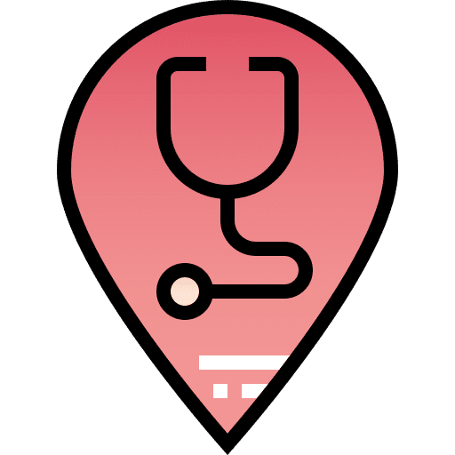 Health clinic health clinic healthcare and medical pin icon
