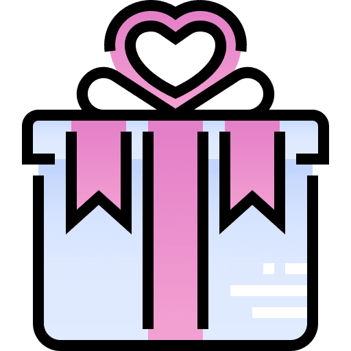 Gift box love and romance love marry icon Gift box love and romance love marry icon