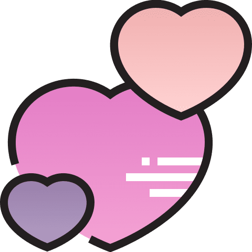 Hearts marry romance lover icon Hearts marry romance lover icon