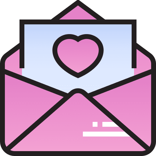 Love letter love and romance envelope love icon Love letter love and romance envelope love icon