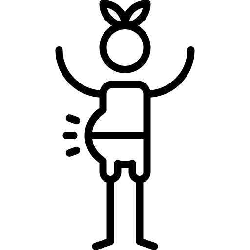 Pregnancy user wellness exercise icon
