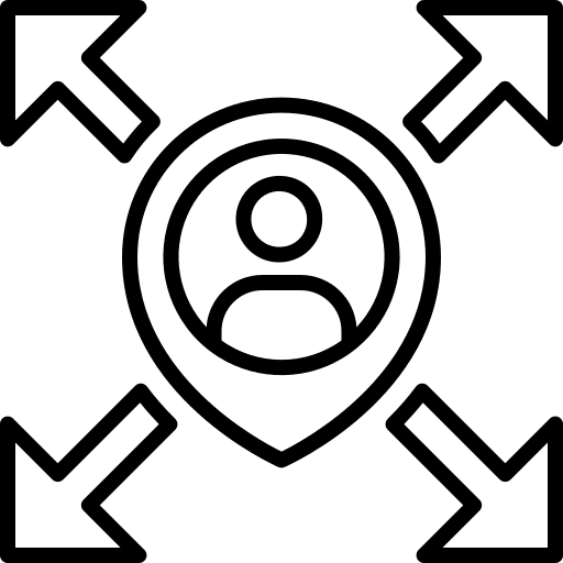 Location maps and location map point placeholder icon Location maps and location map point placeholder icon