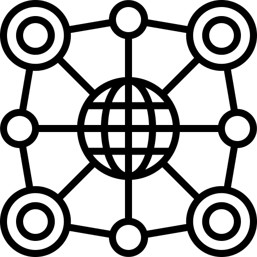 Network communications internet wireless network icon Network communications internet wireless network icon