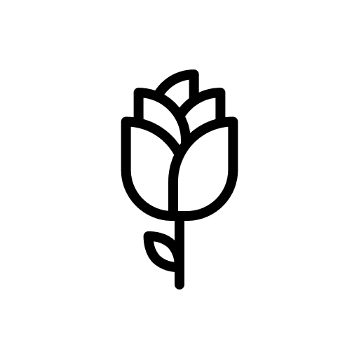 Rose roses plant blossom icon