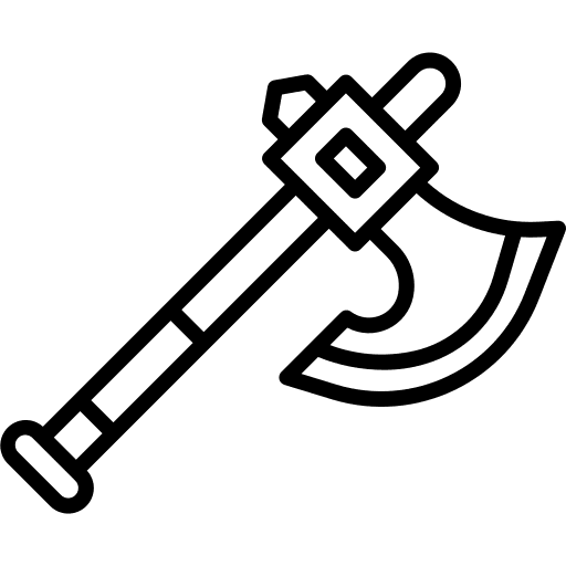 Axe hatchet weapon axes icon Axe hatchet weapon axes icon