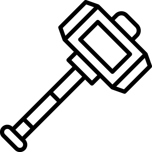 Hammer legal bid justice icon Hammer legal bid justice icon