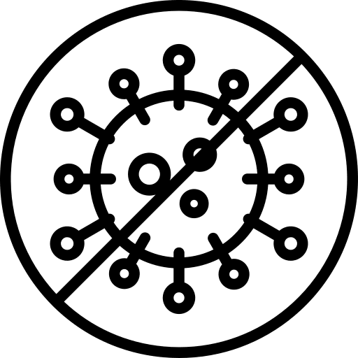 No virus covid 19 coronavirus virus icon
