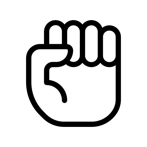 Hand hold hands and gestures grab icon