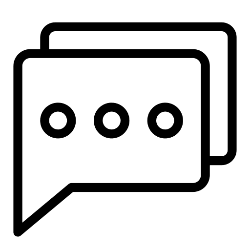 Chat topics message chat icon Chat topics message chat icon
