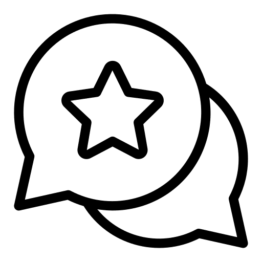 Chat ui message rating icon Chat ui message rating icon