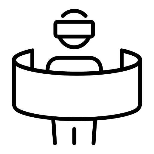 Vr simulation humanpictos vr icon Vr simulation humanpictos vr icon