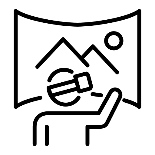 Vr virtual tour humanpictos tour icon