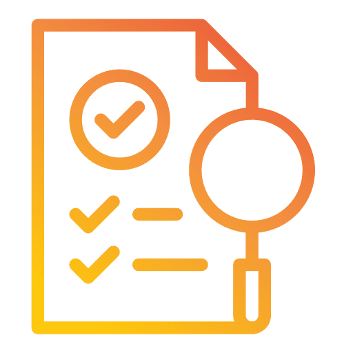 Approve search approve check icon