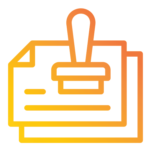 File files and folders document approval icon File files and folders document approval icon