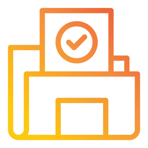 Folder folder approved storage icon Folder folder approved storage icon