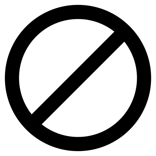 Forbidden interface blocked forbidden icon Forbidden interface blocked forbidden icon