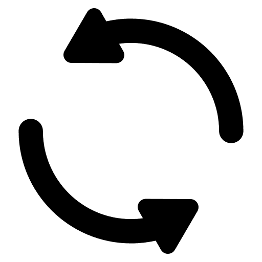 Loop arrows loading loop icon