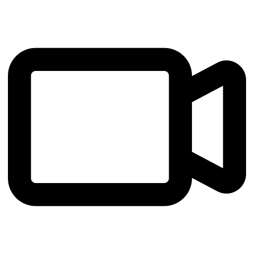 Video video calling interface video icon Video video calling interface video icon
