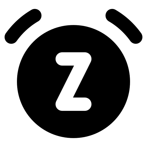 Snooze snooze ui time and date icon