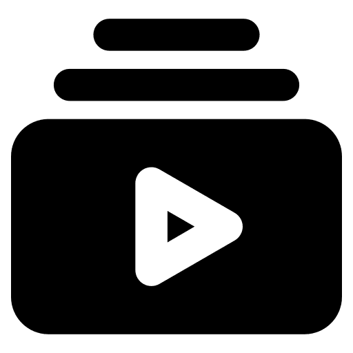 Subscriber feed ui video player icon