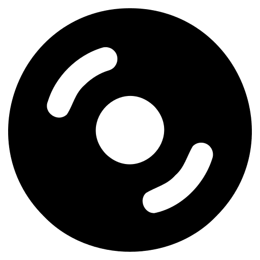 Album dvd music and multimedia interface symbol icon Album dvd music and multimedia interface symbol icon