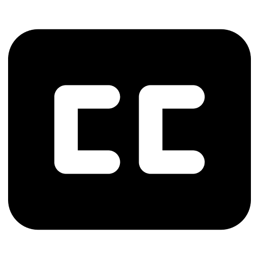 Subtitled user interface translation interface icon Subtitled user interface translation interface icon