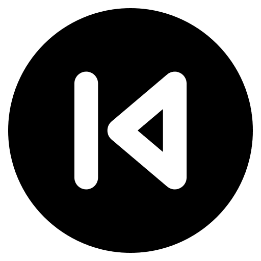 Previous multimedia option ui interface icon Previous multimedia option ui interface icon