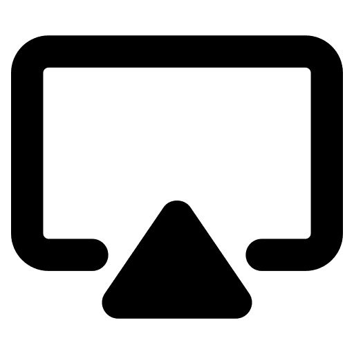Screen symbols monitor interface icon Screen symbols monitor interface icon