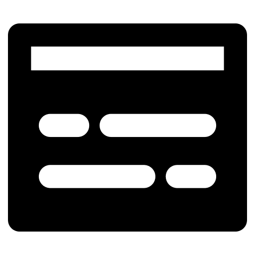 Subtitles ui video interface icon Subtitles ui video interface icon