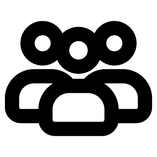 Group group multiple users crowd icon