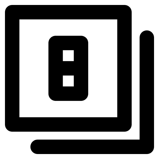 Eight number shapes and symbols interface icon Eight number shapes and symbols interface icon