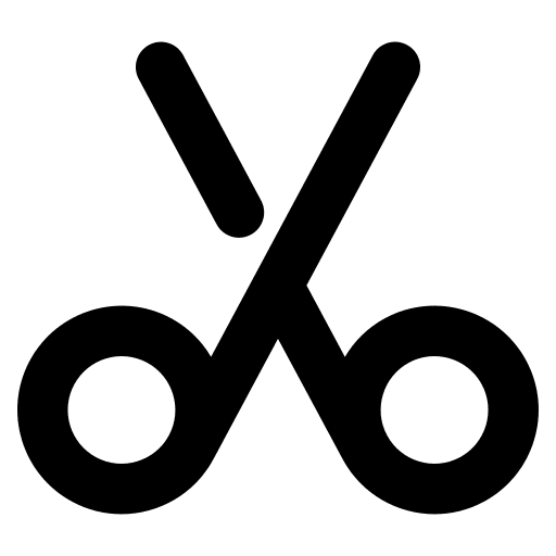 Cut ui editing cut icon Cut ui editing cut icon