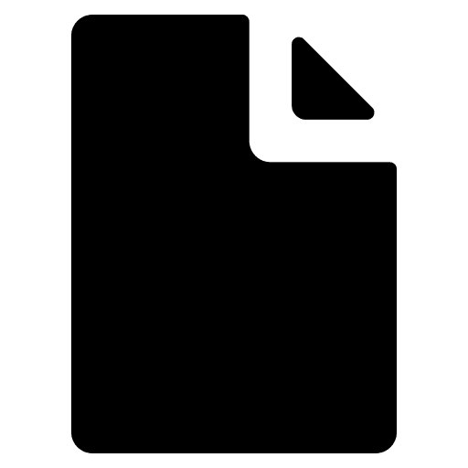 Paper user interface file new document icon