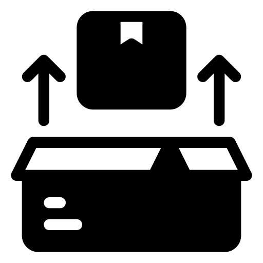 Product product delivery box logistics delivery icon Product product delivery box logistics delivery icon