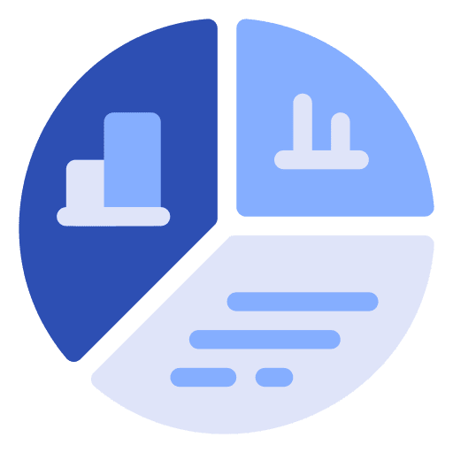 Analytics statistics business and finance marketing icon