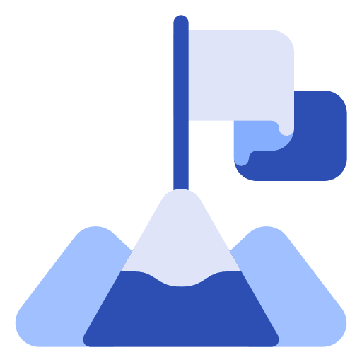 Goal success business and finance goal icon Goal success business and finance goal icon