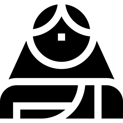 Hindu user profile pilgrim icon