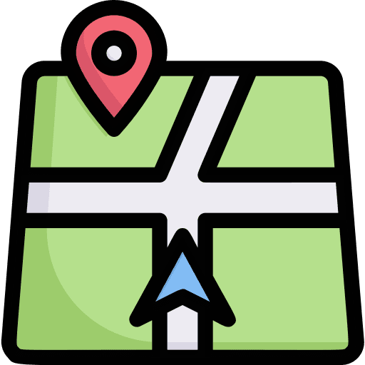 Gps technology products map smart home icon Gps technology products map smart home icon