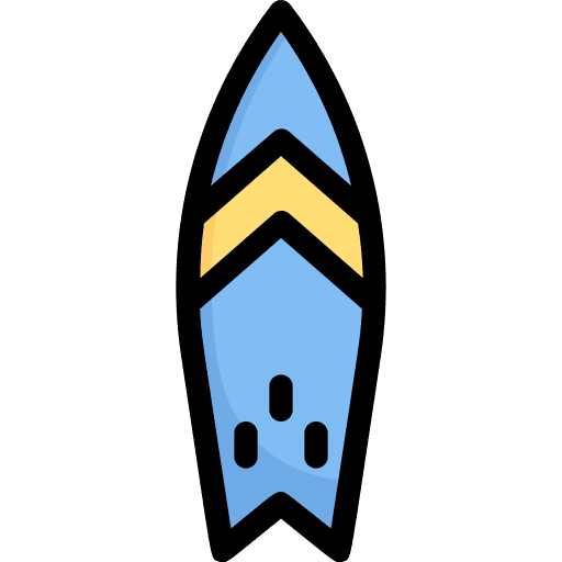 Surfing sport equipment sports and competition surfboard icon Surfing sport equipment sports and competition surfboard icon