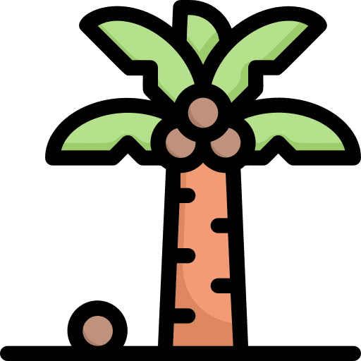 Palm tree island nature palm tree icon Palm tree island nature palm tree icon
