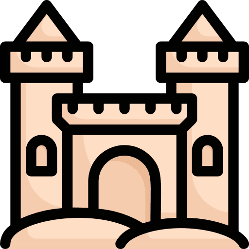 Sand castle toy sand toy sand castle icon Sand castle toy sand toy sand castle icon