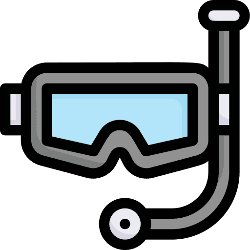 Snorkel sports and competition sea snorkel icon Snorkel sports and competition sea snorkel icon
